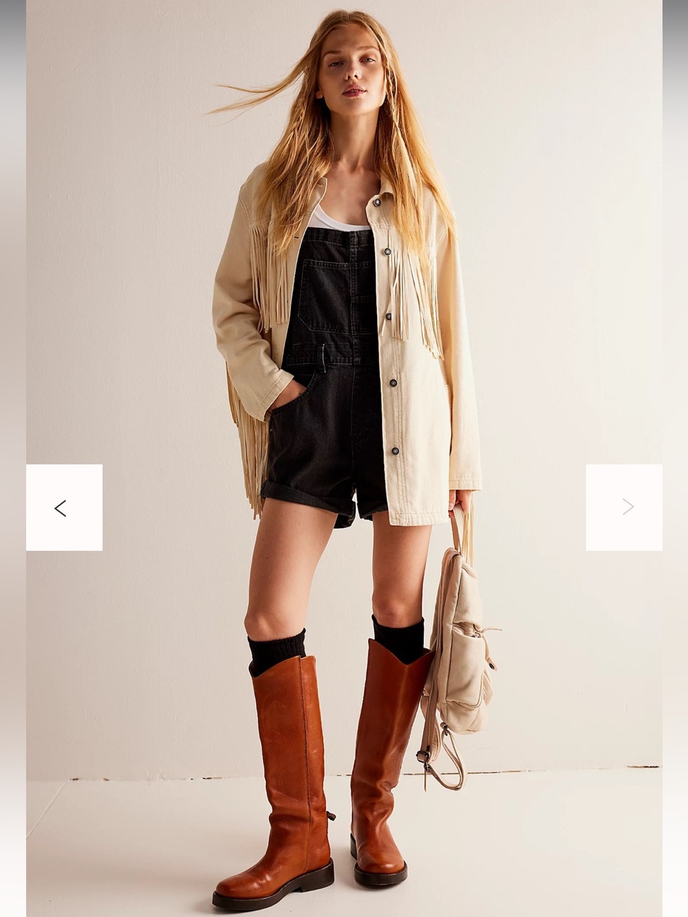 We The Free Ziggy Shortalls Black Denim Free People Short Overalls - Picture 2 of 15